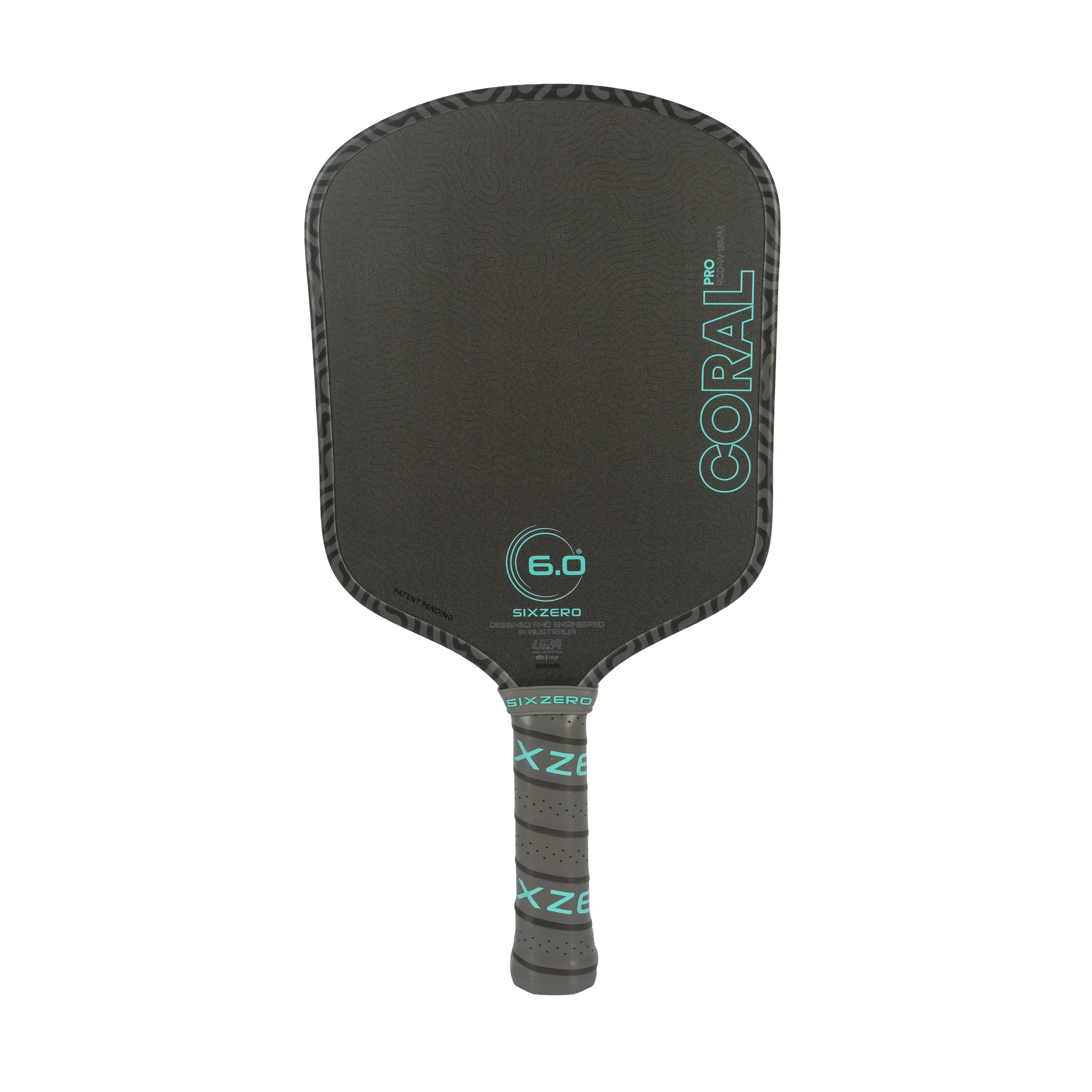 Six Zero Coral Pro Pickleball Paddle | Elite Spin & Control Dink Dynasty
