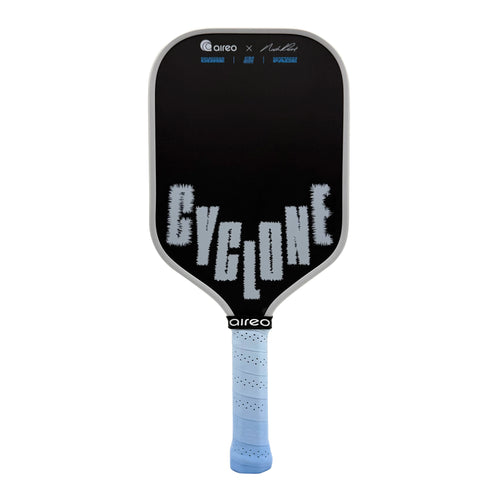 Aireo Cyclone Frozen Elongated Pickleball Paddle with NanoGraph Grit Surface Dink Dynasty