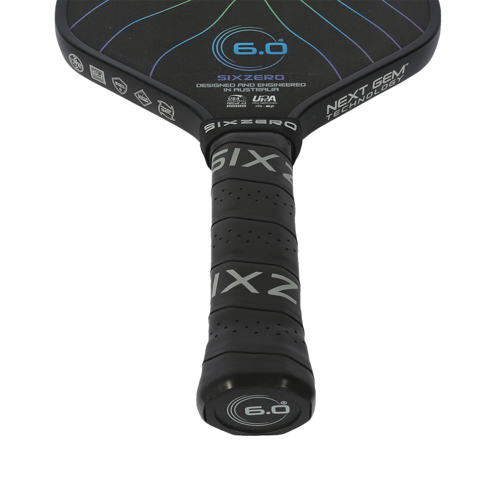 Six Zero Black Opal 14mm Pickleball Paddle Dink Dynasty