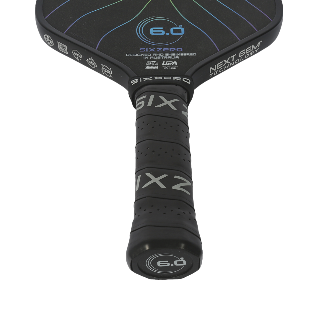 Six Zero Black Opal 14mm Pickleball Paddle Dink Dynasty