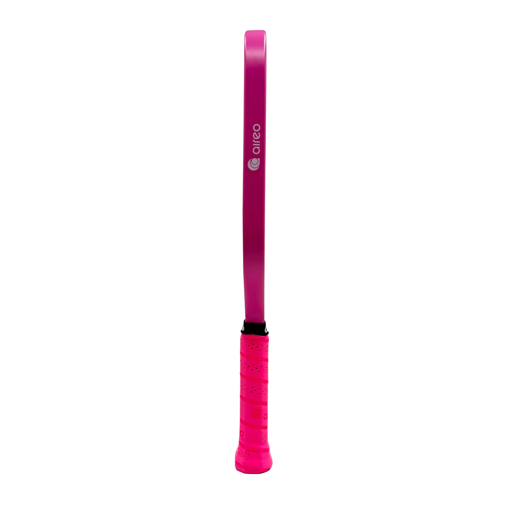 Aireo Cyclone Pickleball Paddle with NanoGraph Grit Hot Pink Dink Dynasty