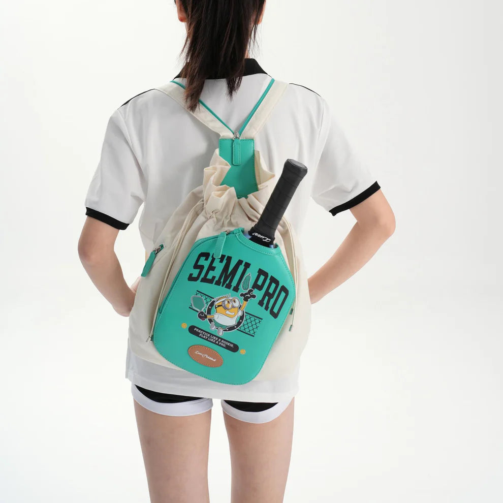 Luzz x Minions Drawstring Pickleball Bag Dink Dynasty
