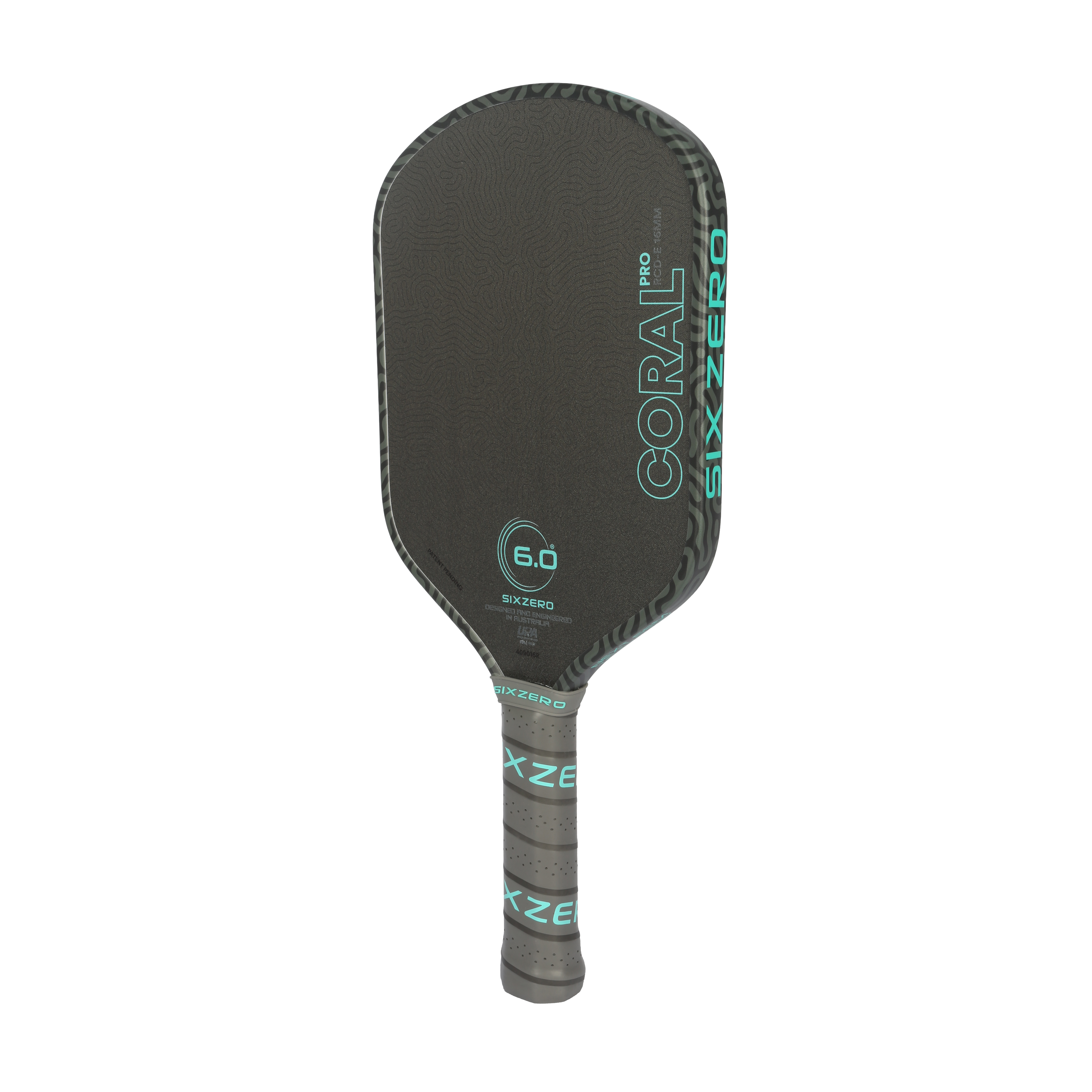 Six Zero Coral Pro Pickleball Paddle | Elite Spin & Control Dink Dynasty