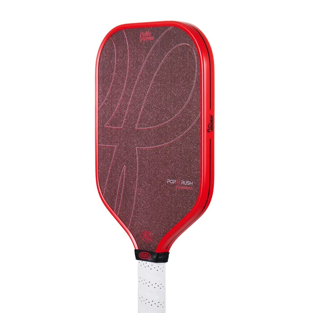Pickle Poppers Pop N Rush Elongated Pickleball Paddle with Magmagrit Dink Dynasty