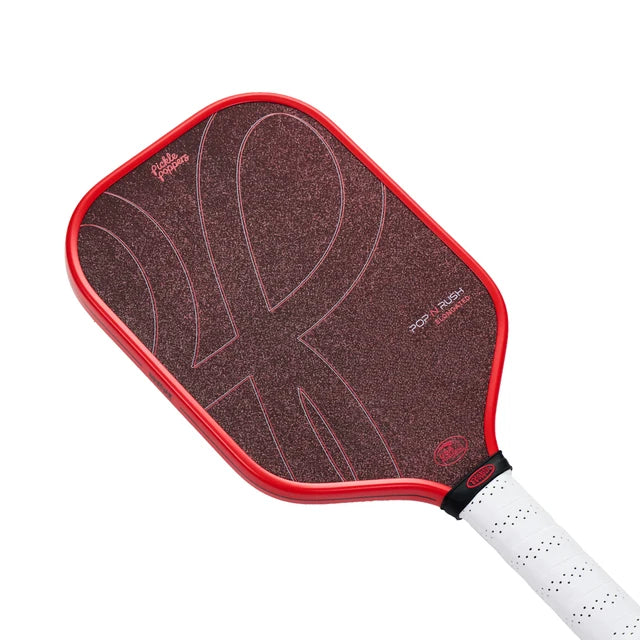 Pickle Poppers Pop N Rush Elongated Pickleball Paddle with Magmagrit Dink Dynasty