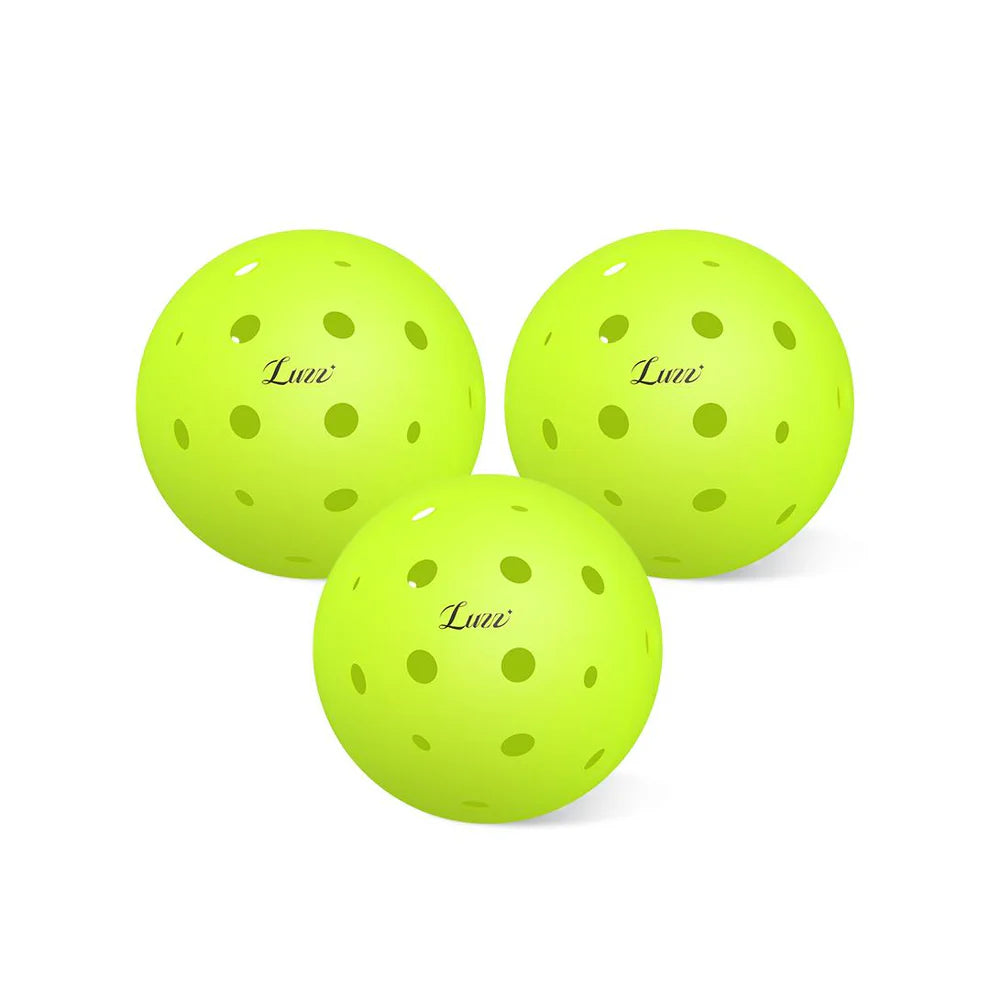 Luzz Gen2 Pickleball ball: 32L + 8S Holes for Strong Wind & High Impact Resistance Dink Dynasty