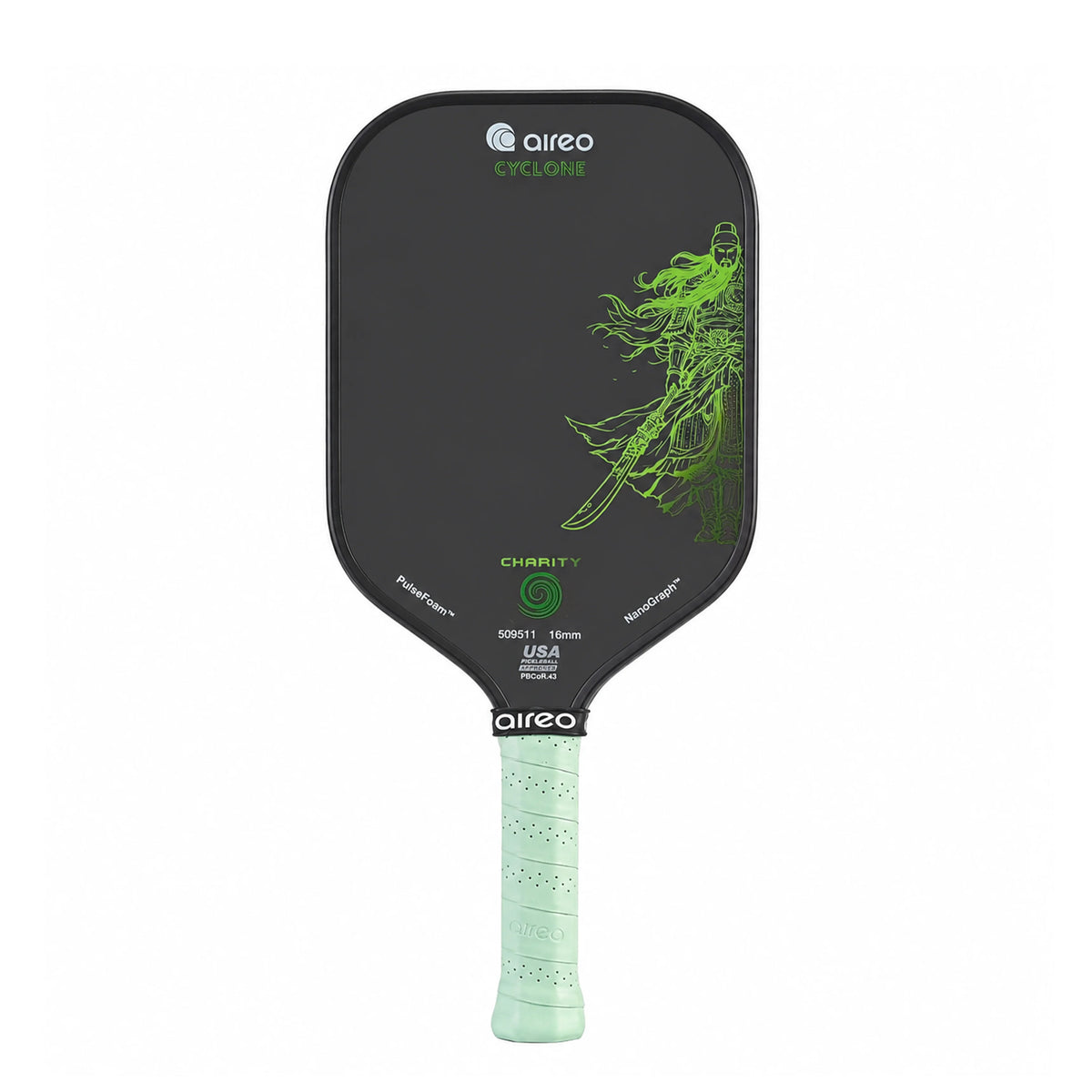 AIREO Cyclone Guardian Elongated NanoGraph Pickleball Paddle Dink Dynasty