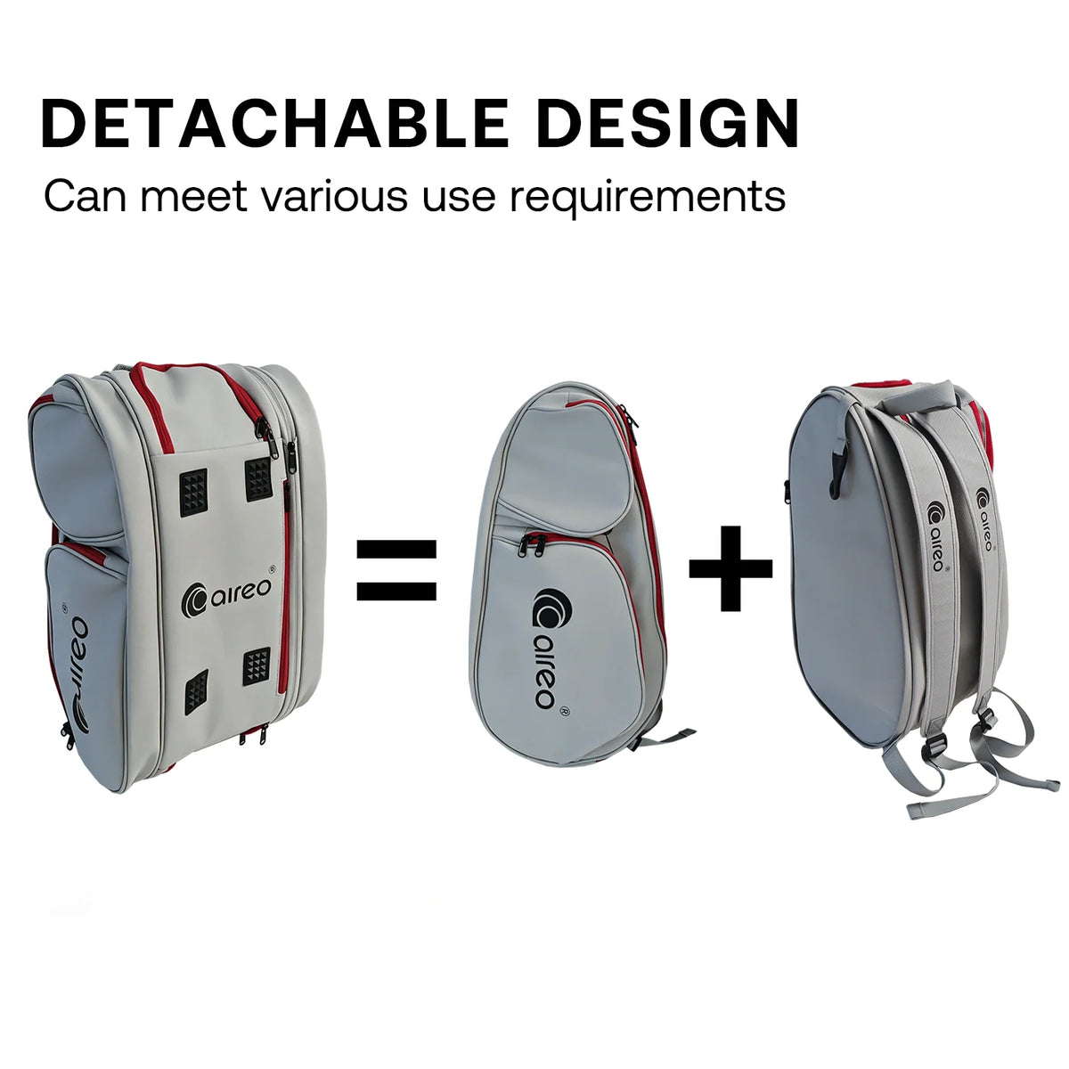 AIREO Tour 2-in-1 Pickleball Backpack Dink Dynasty