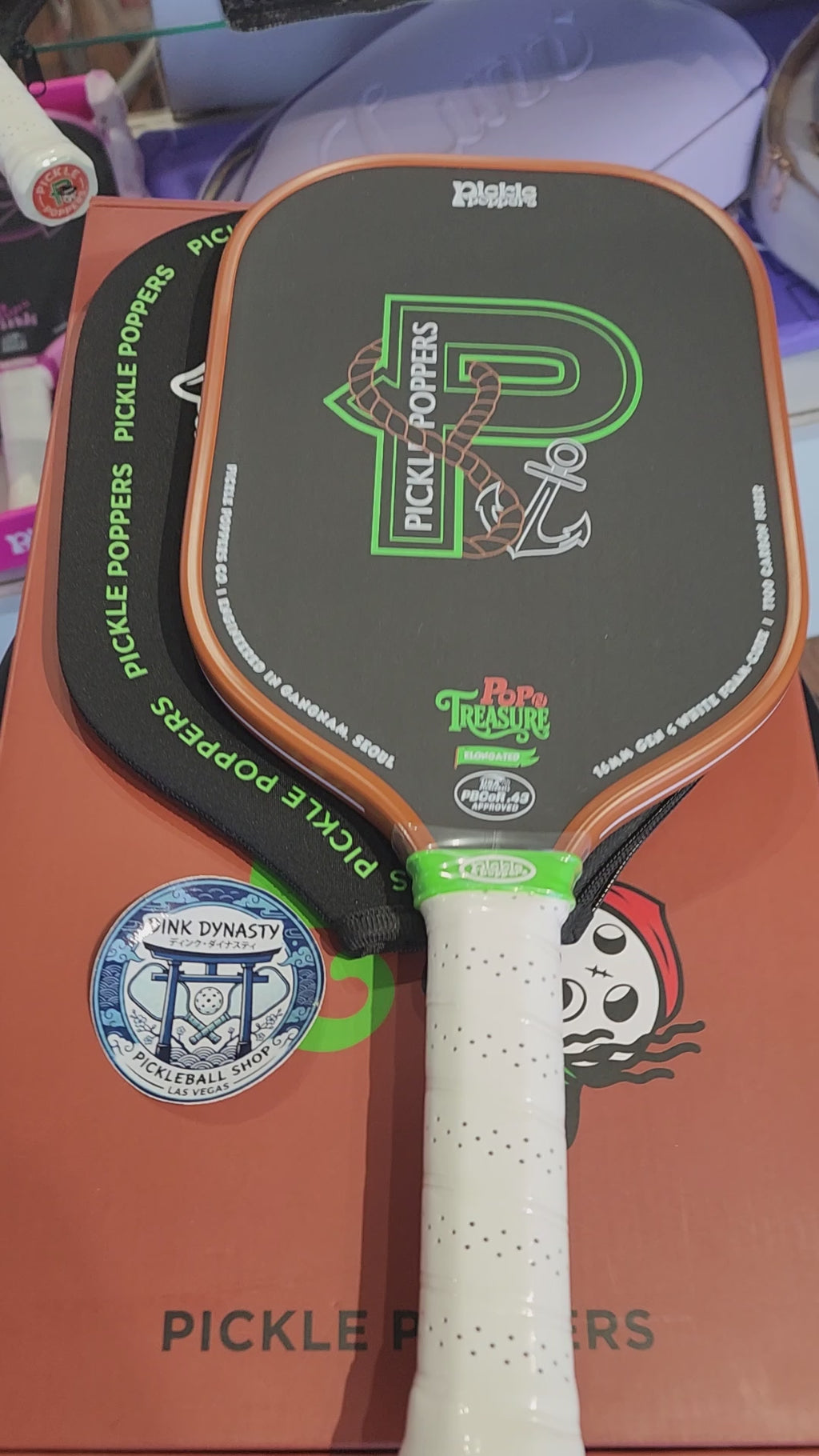 POP N Treasure Paddle Set - Elongated - Dual Foam Core & EverGrit