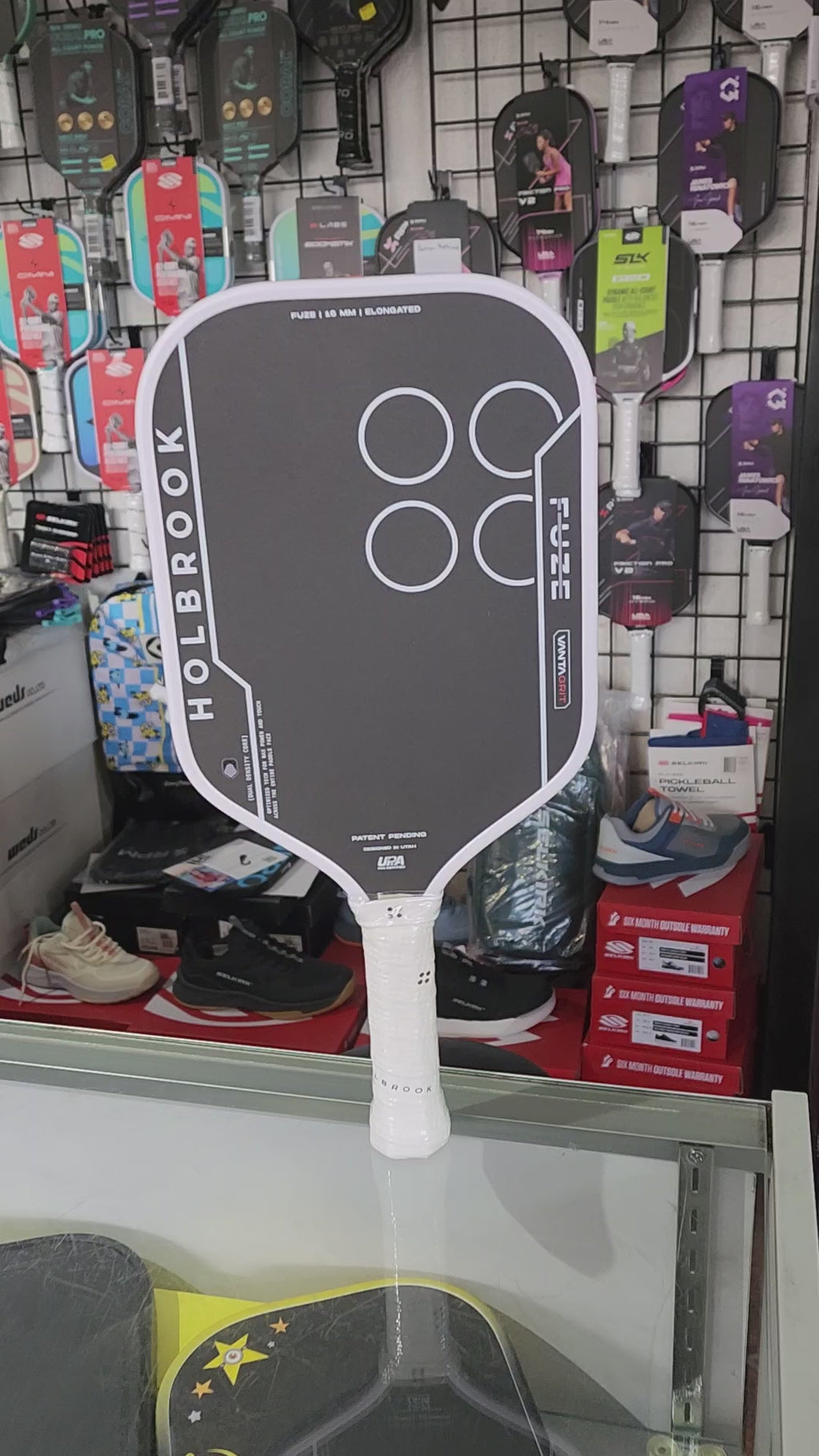 Holbrook Fuze Pickleball Paddle with VantaGrit - Pre-Order