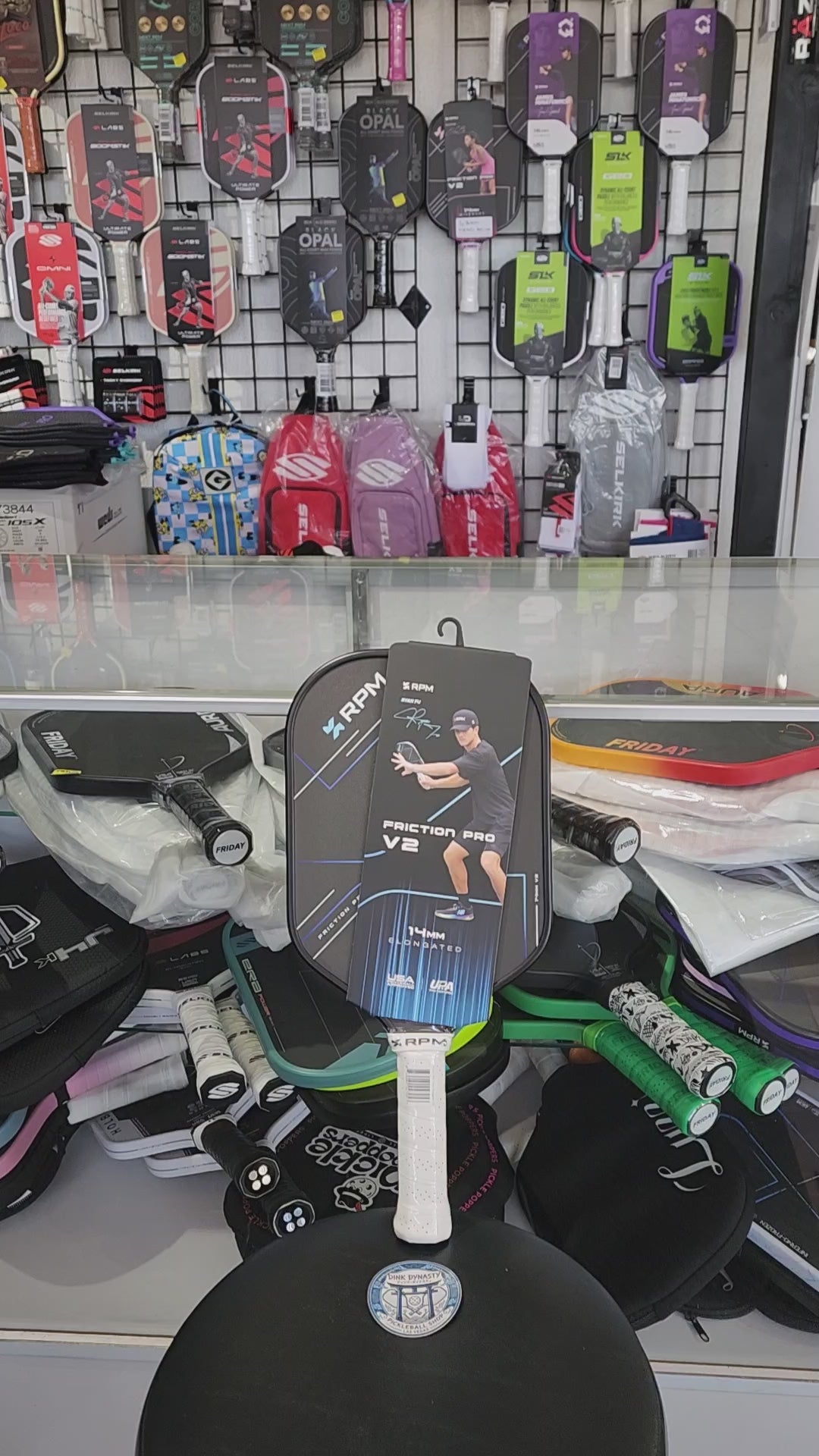 RPM Friction Pro V2 Pickleball Paddle