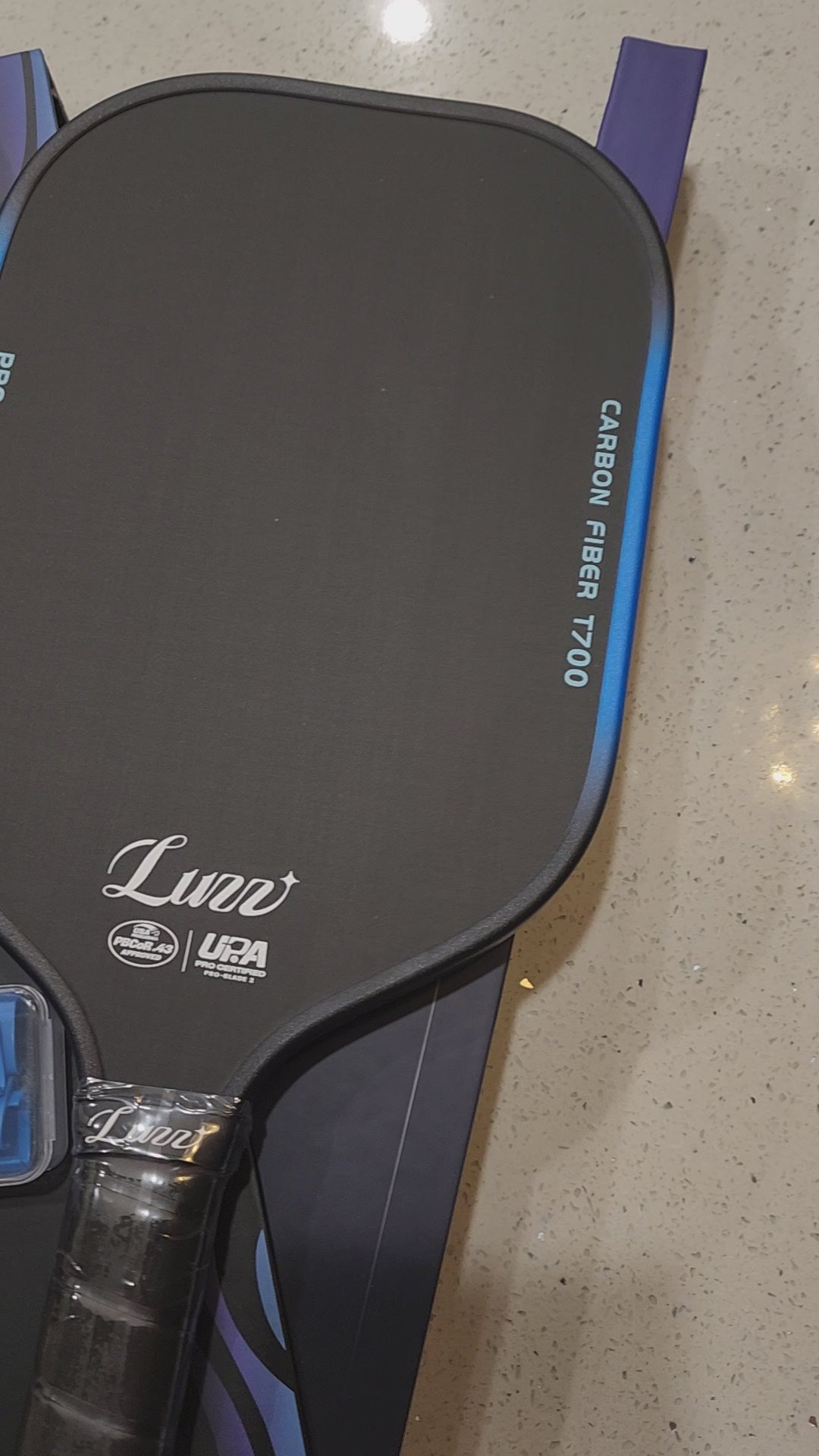 Luzz Pro Blade 2 Pickleball Paddle - 14mm Pickleball Paddle - T700 Carbon Fiber - USAP