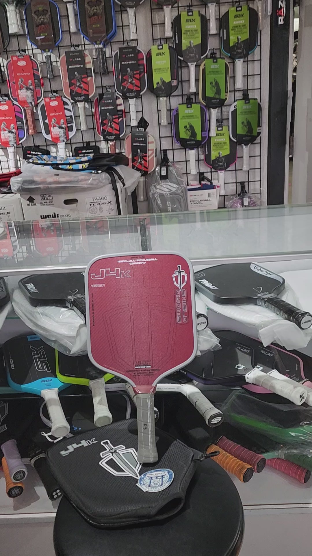 Honolulu Sword & Shield J4K Pickleball Paddle