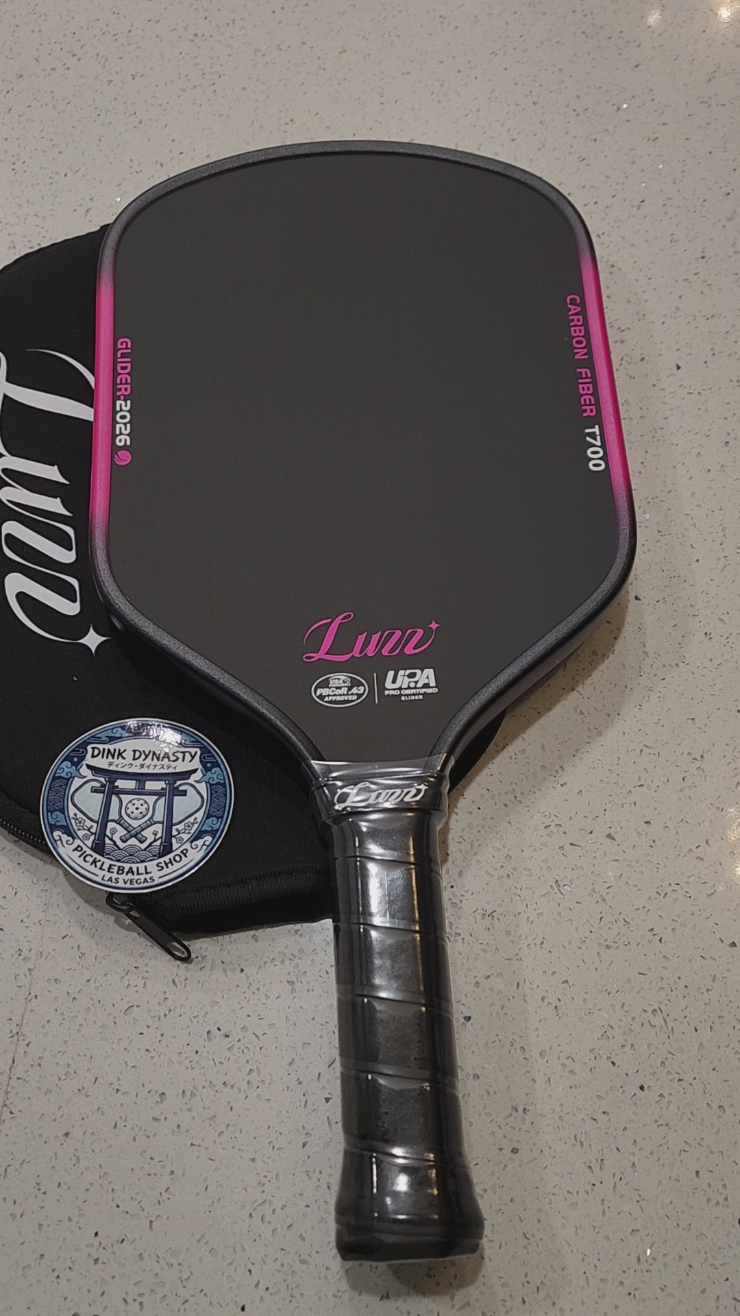 Luzz Glider 2026 Hybrid Pickleball Paddle