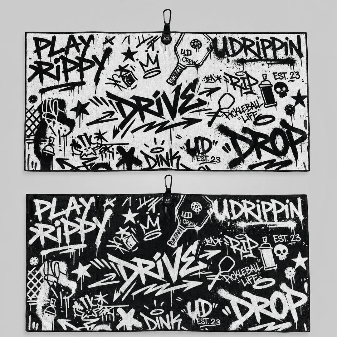 UDRIPPIN Magnetic Microfiber Towel - Premium Court & Sports Towel Dink Dynasty