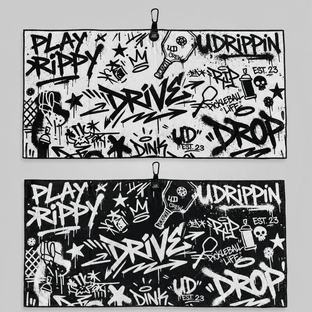 UDRIPPIN Magnetic Microfiber Towel - Premium Court & Sports Towel Dink Dynasty