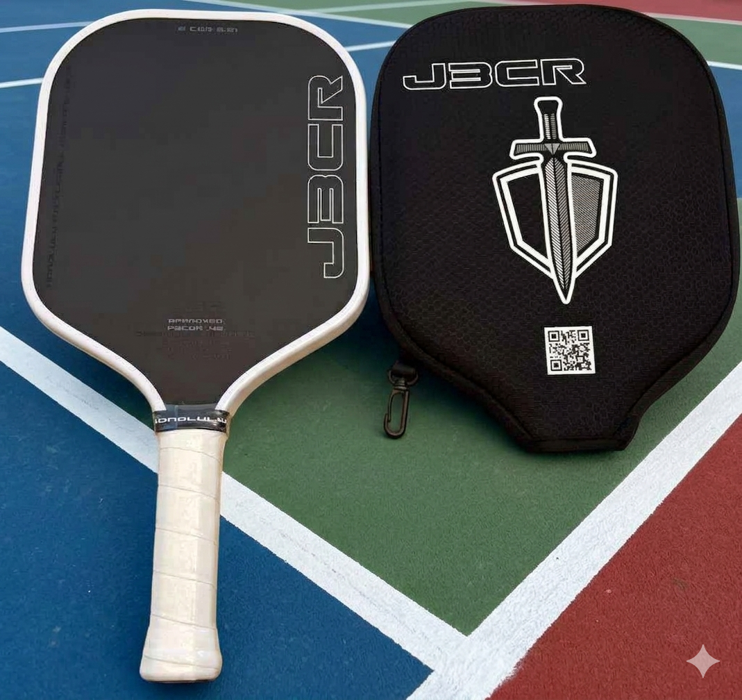 Honolulu J3CR Pickleball Paddle | Max Forgiveness & Wide Sweet Spot Dink Dynasty